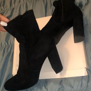 Black booties